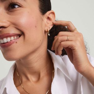 Hoops & Pearl Charms Set - Image 3