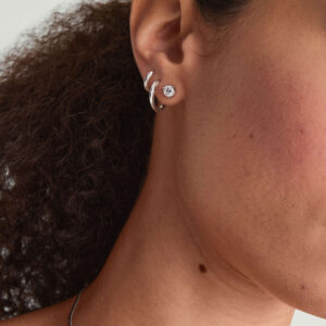 Lab Grown Diamond Round Studs 1 TCW - Image 5