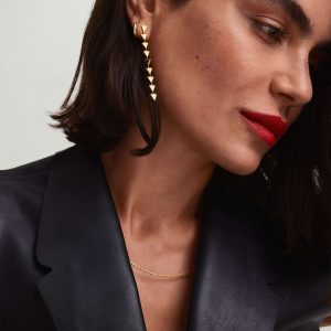 Pyra Drop Earrings - Image 2