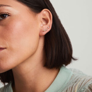 Pear Diamond Climber Studs - Image 2