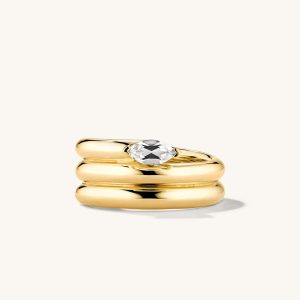 Boa Gemstone Coil Ring - Image 4