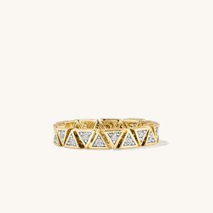Pyra Diamond Tennis Ring - Image 3