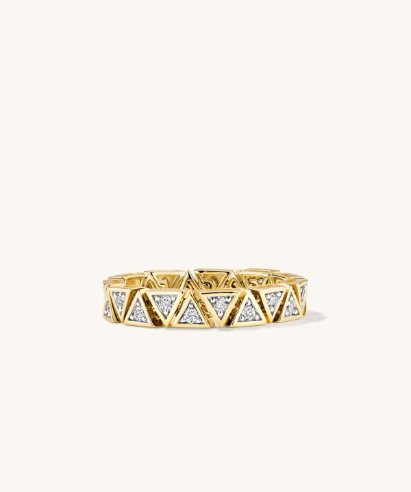 Pyra Diamond Tennis Ring - Image 3