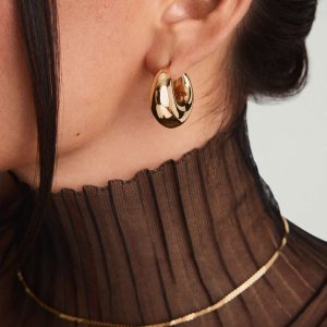 Sculptural Hoops - Image 2