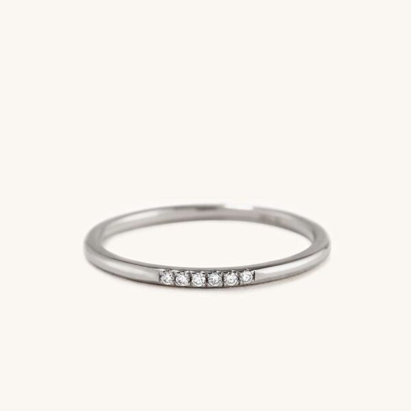 Diamonds Line Ring - Image 4