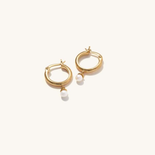 Pearl Hoops